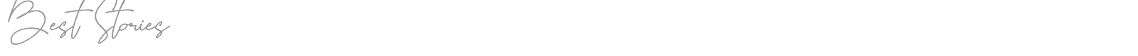 Best Stories font preview